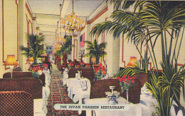 New York City Dining Room Divan Parisien Restaurant - Cafes, Hotels & Restaurants