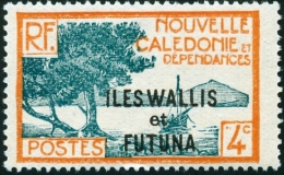 WALLIS AND FUTUNA, COLONIA FRANCESE, FRENCH TERRITORY, 1930, NUOVO (MNG), Mi 45, Scott 46, YT 45 - Ongebruikt