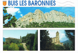 BUIS-LES-BARONNIES (Drôme) - SOUS LE CIEL DE PROVENCE - Carte Multi-vues (3) - Buis-les-Baronnies