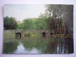Les Environs De Lusignan - Celle L'evescault (86) Le Pont Romain (2 Scann) - Lusignan