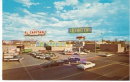 Hawthorne Nevada, El Capitan Lodge Motel, Sign, Auto, C1950s Vintage Postcard - Other & Unclassified