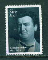 IRELAND  -  2014  Brendan Behan  60c  Used As Scan - Used Stamps