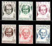 NEDERLAND 1946 MNH Stamp(s) Princesses 462-467 #025 - Ungebraucht