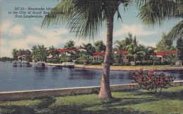 Hendricks Island In The City Of South Sea Island Fort Lauderdale Florida 1958 - Fort Lauderdale