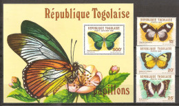 Togo 1076 à 1078 + BF 164  ** Côte 9.35 € - Togo (1960-...)