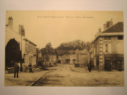 FAYL BILLOT Place De La Barre Et Rue Grande - Fayl-Billot