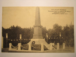 FAYL BILLOT Monument élevé à La Memoire Des Enfants Morts Pour La France (Inauguré Le 30 Juillet 1922) - Fayl-Billot