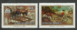 Rwanda; 1969 50th Anniv. Of ILO - IAO