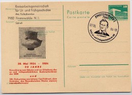 DDR P84-17-84 C74 Postkarte Zudruck BUCKELURNE FUHLROTT Finsterwalde Sost. 1984 - Private Postcards - Used