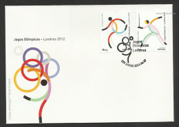 Portugal Jeux Olympiques London 2012 FDC Olympic Games FDC - Verano 2012: Londres