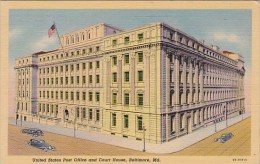 United States Post Office And Court House Baltimore Maryland 1943 - Baltimore