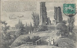 PICARDIE - 60 - OISE - LASSIGNY - Tour Roland En 1428 D'après Gravure - Lassigny