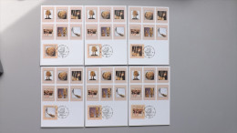 UNO-New York 998/03 Block 26 Maximumkarte MK/MC, ESST, Eingeborenenkunst (III) - Afrikanische Musikinstrumente - Maximum Cards
