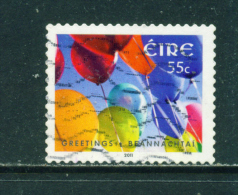 IRELAND  -  2011  Greetings  55c  Used As Scan - Used Stamps