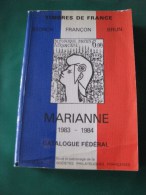 Catalogue  Marianne Timbres De FRANCE / 1986-1987 / - Frankreich