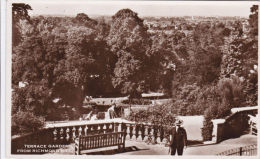 RICHMOND - TERRACE GARDENS FROM THE HILL - Surrey