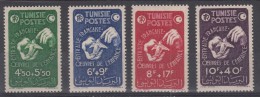 Tunisie N° 320 à 323  Neuf ** - Unused Stamps