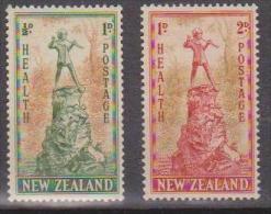 New Zealand, 1945, Health, SG 665 - 666, Mint Hinged - Unused Stamps