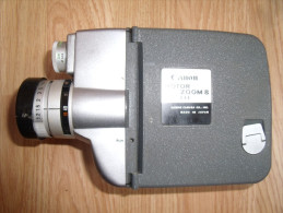 CAMERA PORTATIVE CANON, Caméra CANON MOTOR ZOOM 8 EEE, Made In Japan - Altri