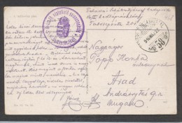 7794-TABORI POSTA HIVATAL-58-1916 - Storia Postale
