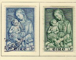 Irlande (1954)  "Vierge & Enfant"   Oblitérés - Oblitérés