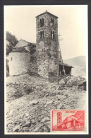 ANDORRE N° 135  S/carte Maximum - Cartoline Maximum