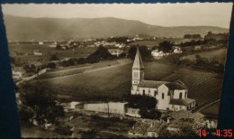 BEHOBIE.Eglise (vue Aérienne),vue Sur Hendaye Et Fontarabie.Cpsm,neuve,be - Béhobie