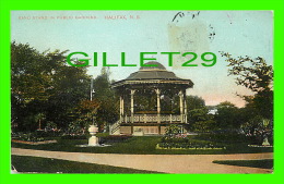 HALIFAX, NOVA SCOTIA - BAND STAND IN PUBLIC GARDENS - TRAVEL MONTREAL IMPORT CO - - Halifax