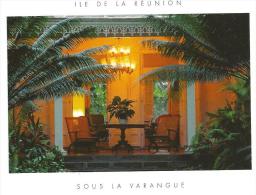 Ile De La Réunion, Sous La Varangue, On The Véranda, écrite En 2003 , Photo Serge Gélabert , Tbe , Belle Carte ! - Autres & Non Classés