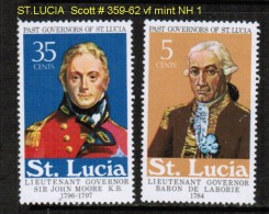 ST.LUCIA   Scott  # 359-62** VF MINT NH - Ste Lucie (...-1978)