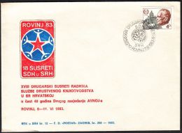 Yugoslavia 1983, Illustrated Cover "Meeting SDK In SRH", W./ Special Postmark "Rovinj", Ref.bbzg - Other & Unclassified