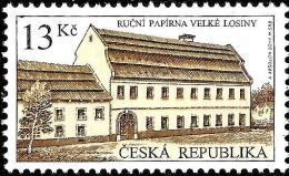 Czech Republic - 2014 - Technical Monuments - Handmade Paper Mill In Velke Losiny - Mint Stamp - Nuovi