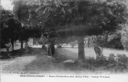 77 BRIE COMTE ROBERT  ECOLE D HORTICULTURE POUR JEUNES FILLES  AVENUE PRINCIPALE - Brie Comte Robert