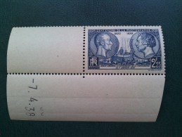 N° 427 ** Cent. De La Photo. CdF. TTB. - Unused Stamps