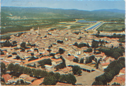 13, Bouches Du Rhône, Mallemort, Vue Générale Aérienne, Au Fond, Canal Et Barrage Sur La Durance, Collège Au 1er Plan - Mallemort