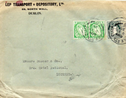 IRLANDE LETTRE POUR LA SUISSE 1930 - Brieven En Documenten