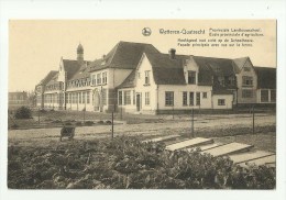 Wetteren- Quatrecht   *  Provinciale Landbouwschool - Hoofdgevel Met Zicht Op Schoolhoeve - Wetteren