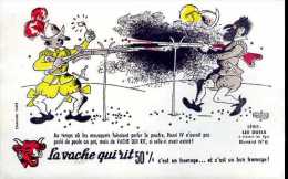 Buvard Fromage La Vache Qui Rit : Duel N° 6  Par Chavanne - Zuivel