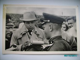 RARE! MAGDEBURG 1956 RUSSIA SOVIET 136. TANK REGIMENT SERGEANT AND JOURNALISTS ,  OLD POSTCARD, 0 - Magdeburg