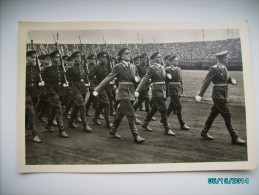 RARE! MAGDEBURG 1956 RUSSIA SOVIET 136. TANK REGIMENT PARADE ON STADIUM ,  OLD POSTCARD, 0 - Magdeburg