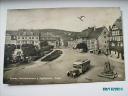 SOLBAD FRANKENHAUSEN A. KYFFHÄUSER  ANGER  , HOTEL ZUM MOHREN , CAR  AUTOMOBILE ,  OLD POSTCARD, 0 - Bad Frankenhausen