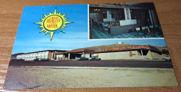 1958 Pontiac 1960s Cars Voitures Quality Courts Motel Ramlins WY Postcard - Autres & Non Classés