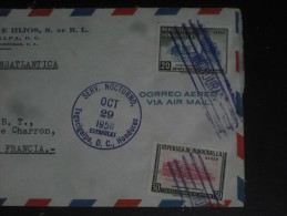 LETTRE HONDURAS AVEC YT PA 235 ET PA 238 - PALAIS LEGISLATIF - AEROPORT  DE TONCONTIN - - Honduras