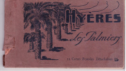 Carnet De 12 CP De Hyères Les Palmiers - Hyeres
