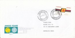 I5430 - Spain (1993) Calella - Storia Postale