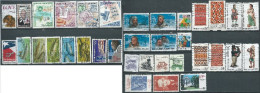 USA 1986 Stamps Year Set  USED SC 2167 + 2198-45 YV 1614-15 MI 1781 + 1783-90 + 1792-98 + 1735-38 + 1741 +  SG 2208-09 + - Annate Complete