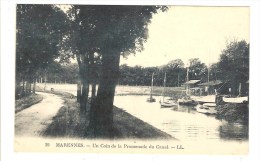 MARENNES - CHARENTE MARITIME - UN COIN DE LA PROMENADE DU CANAL - Marennes