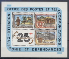 New Caledonia - 1983 Telecommunications Office Block MNH__(TH-14433) - Blocks & Kleinbögen