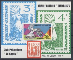 New Caledonia - 1985 Le Cagou Block MNH__(TH-7354) - Blocchi & Foglietti