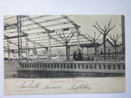 RABASTENS-de-BIGORRE  (Hautes-Pyrénées)  :  Marché Aux  BESTIAUX  (Halle En Construction)    1904 - Rabastens De Bigorre